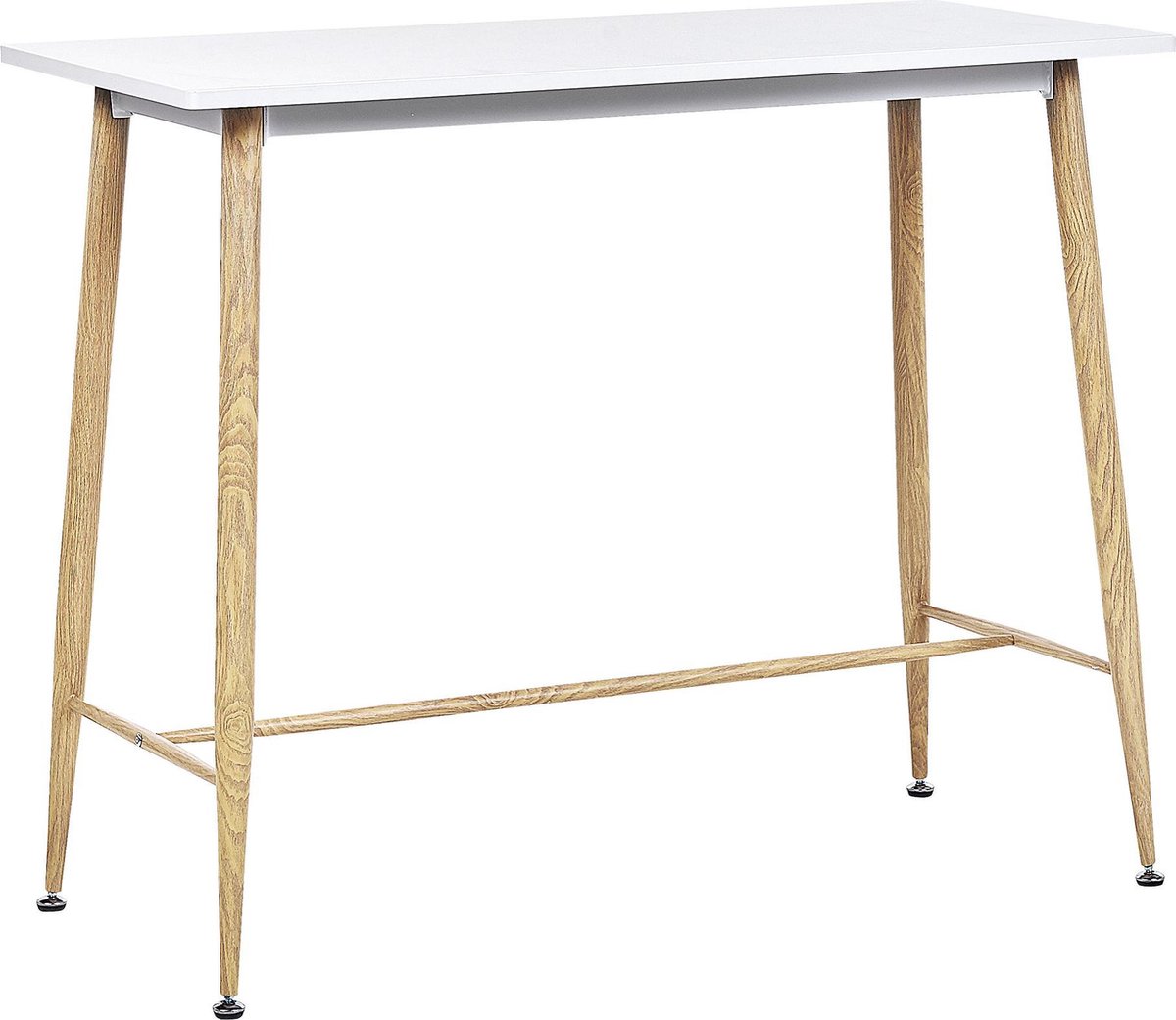 Beliani Chaves Eettafel Mdf 50 X 110 Cm - Wit