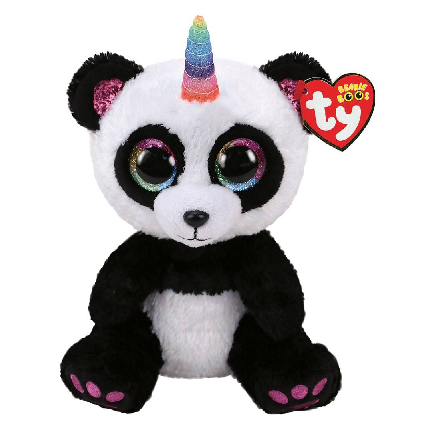 TY Nordic Ty Beanie Buddy Paris Panda 24cm