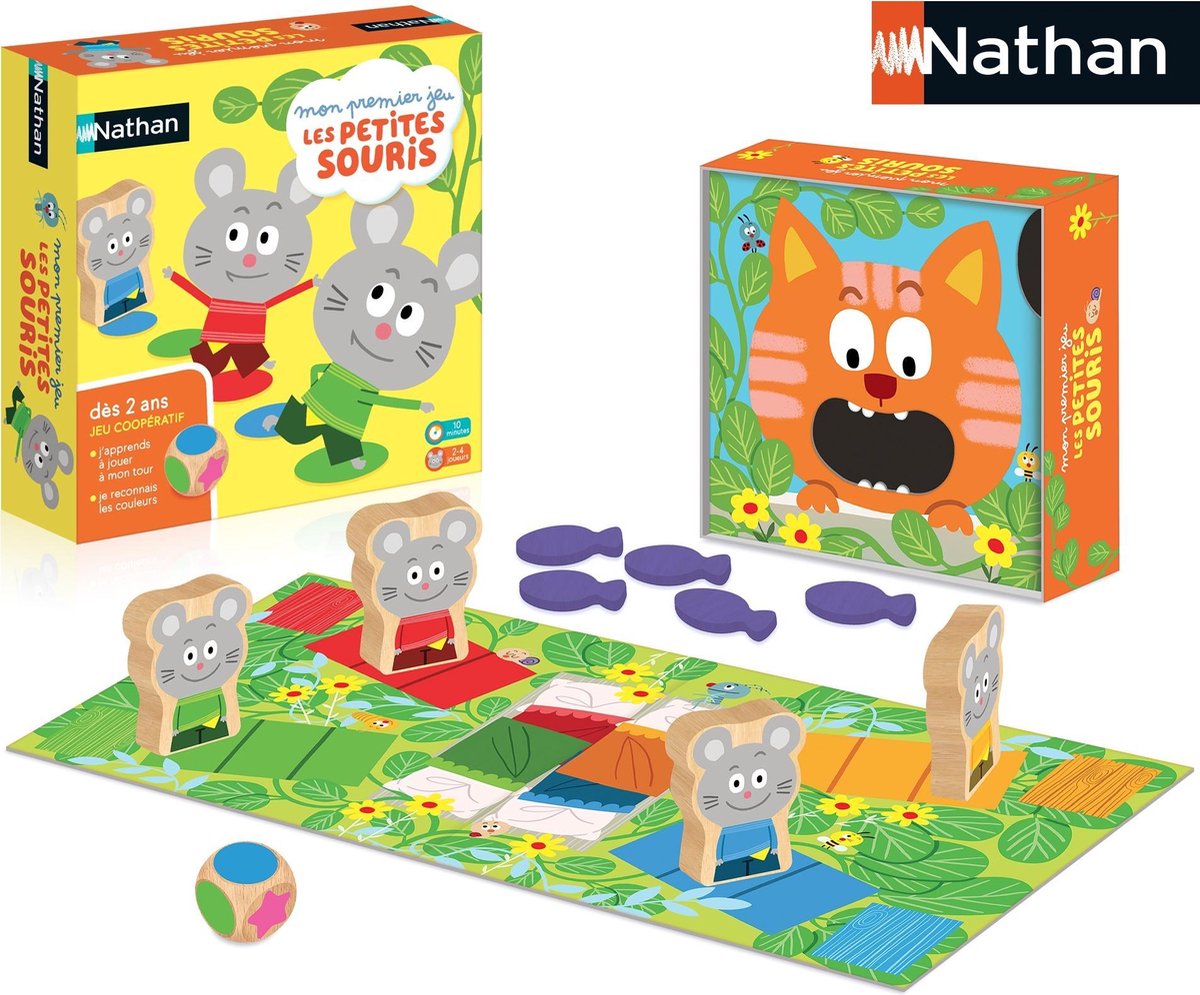 Nathan - My First Game The Little Mice - Bordspel