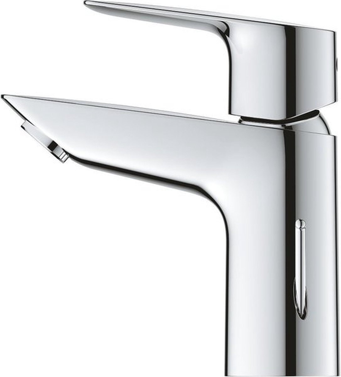 Grohe BauEdge 1-gats wastafelkraan S-size m. waste chroom 23559001