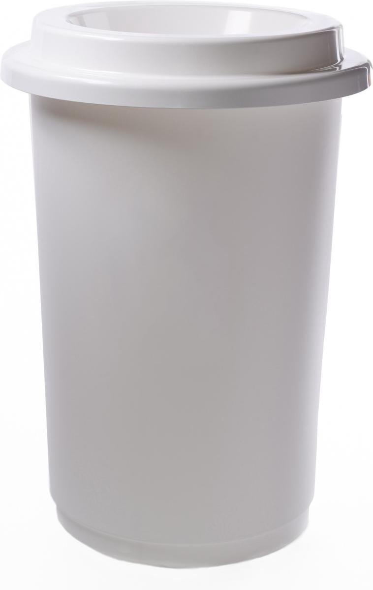 Plafor Eco Bin 50l - Recycling Plastic - White - Wit