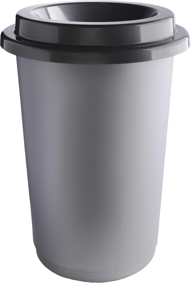 Plafor Eco Bin 50l - Recycling Other - Dark Gray - Grijs