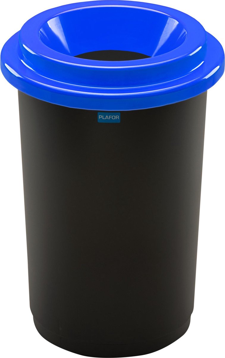 Plafor Eco Bin 50l - Recycling Paper - Blue - Blauw