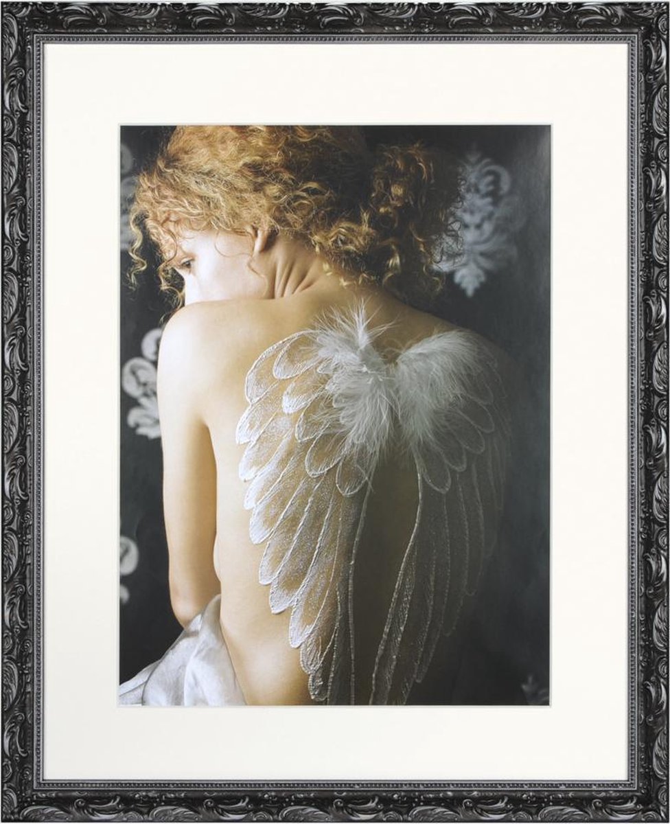 Henzo Fotolijst - Chic Baroque - Fotomaat 40x50 Cm - - Zwart