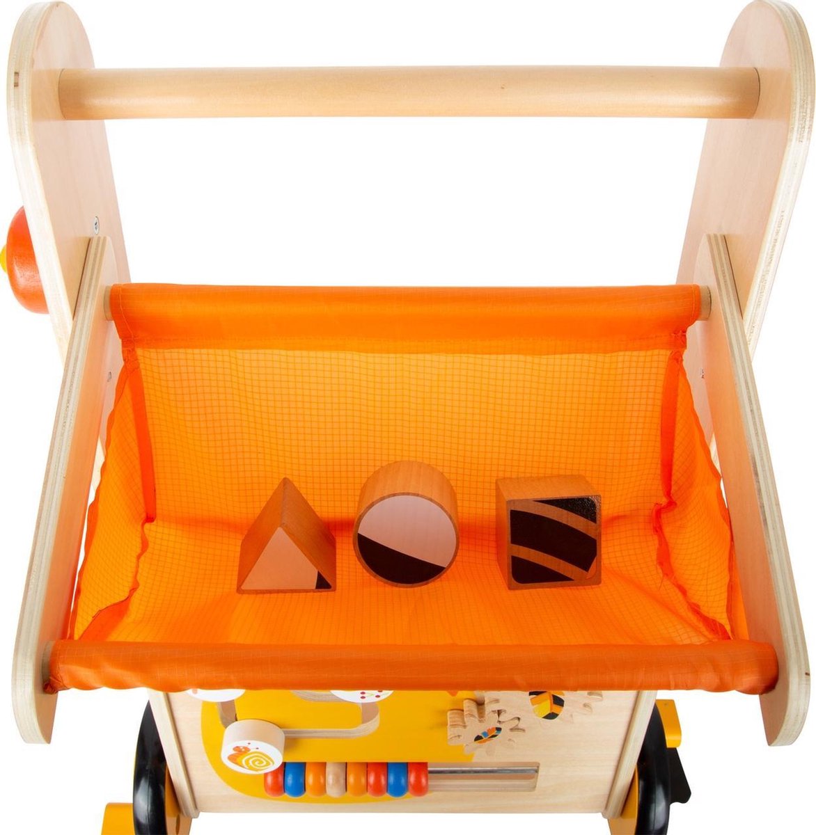 Small Foot Loopwagen Toekan Junior 49 Cm Hout/geel - Oranje