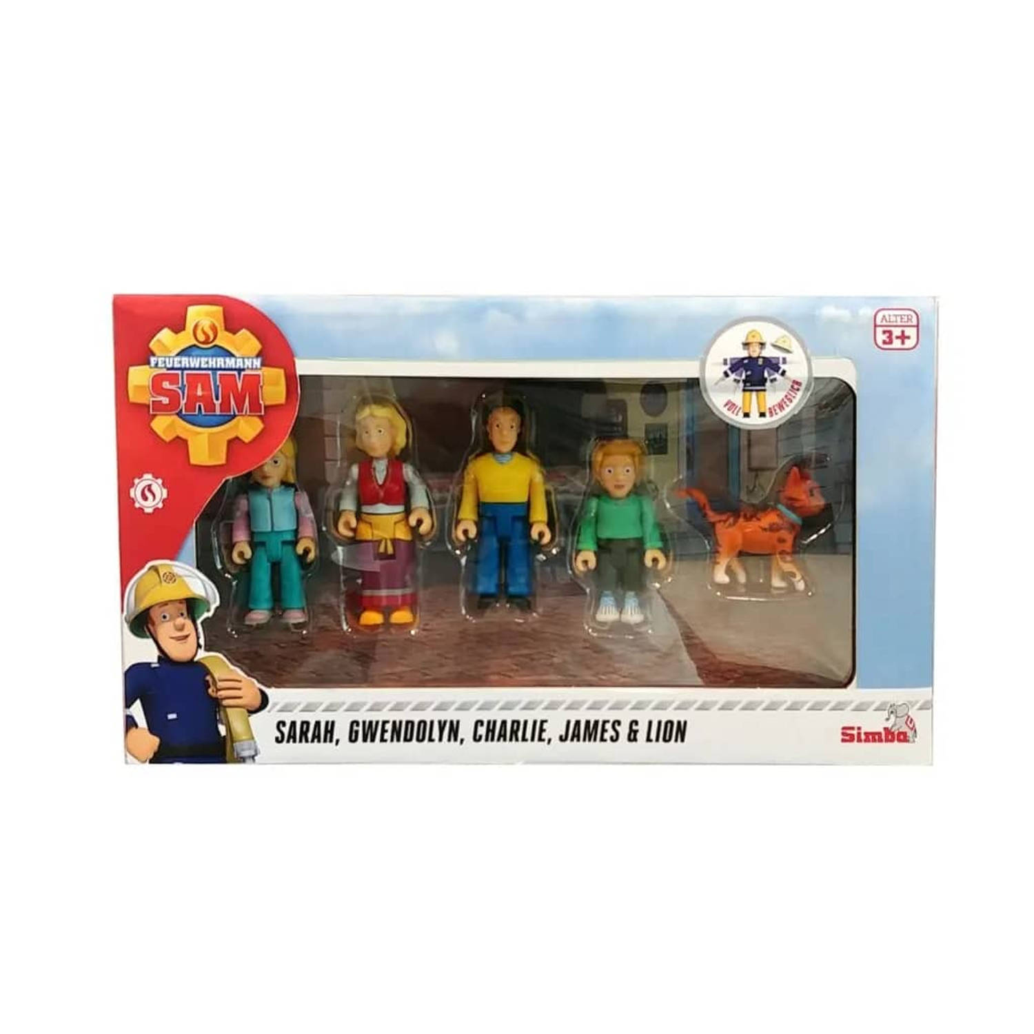 Dickies Fireman Sam Speelgoedfiguurset Jones Family