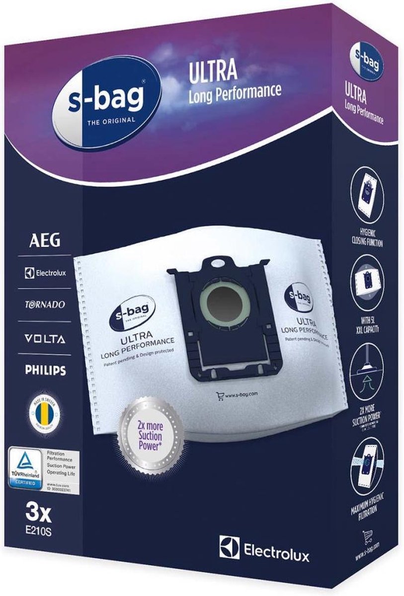 Electrolux 9001684613 Stofzuigerzak E210s
