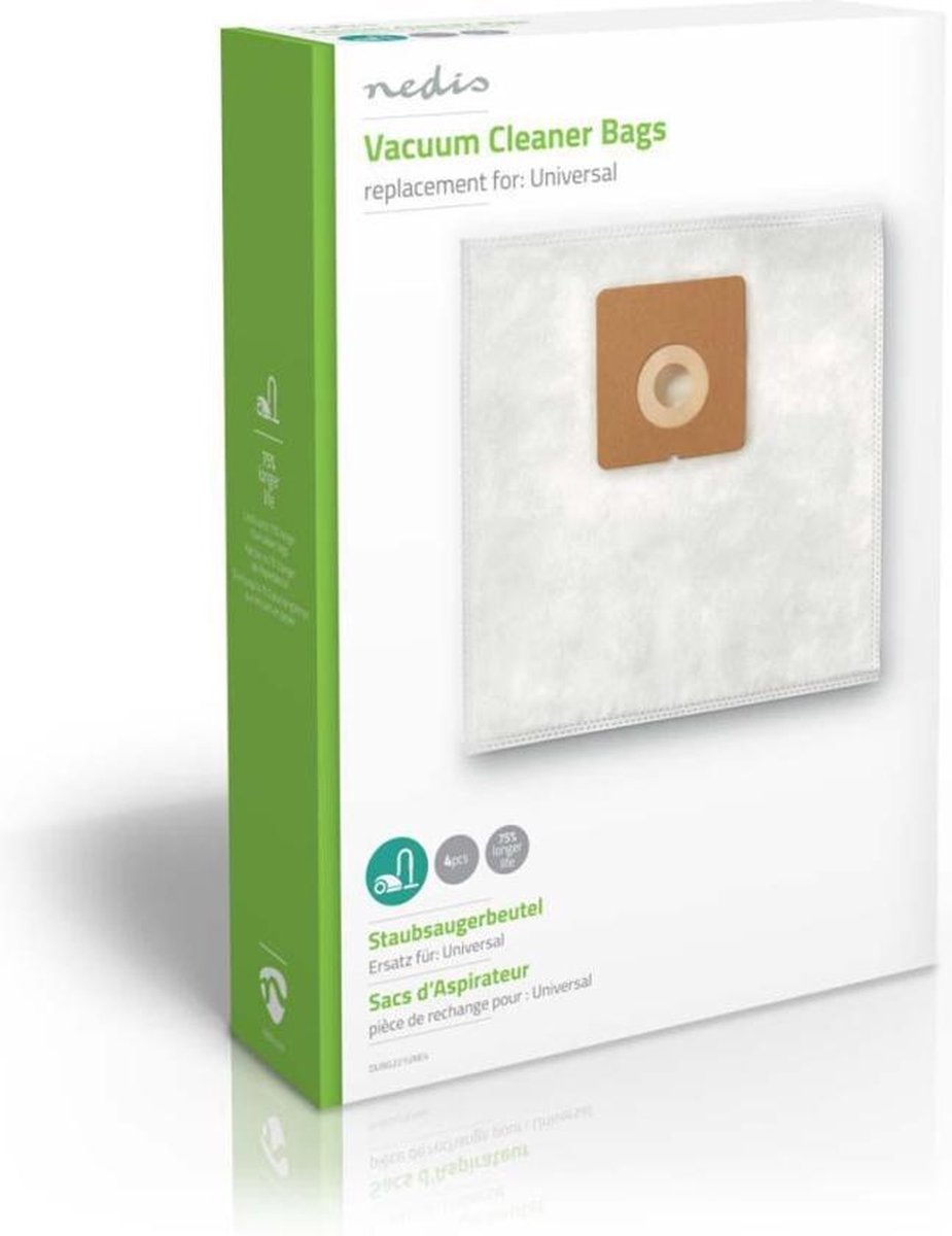 Nedis Dubg221une4 Stofzuigerzak Universeel