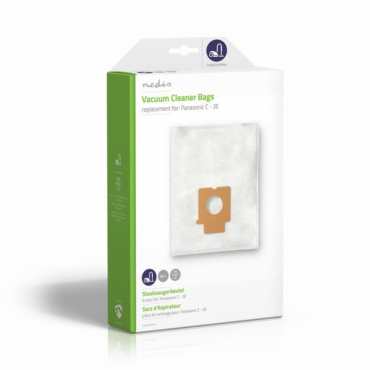 Nedis Dubg220pan4 Stofzuigerzak Panasonic C - 2e