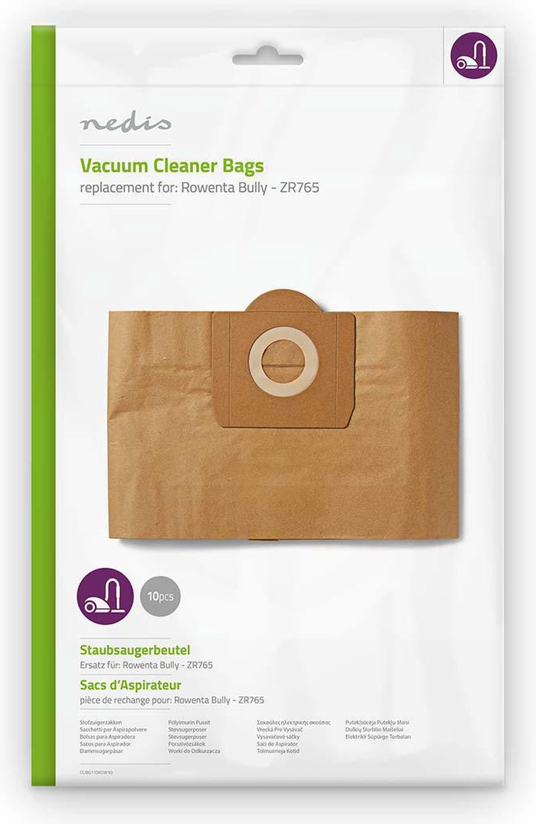 Nedis Dubg110row10 Stofzuigerzak Rowenta Bully - Zr765