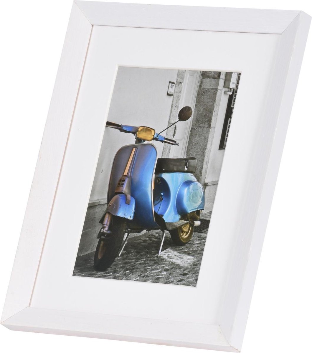Henzo Fotolijst - Umbria - Fotomaat 15x20 Cm - - Wit