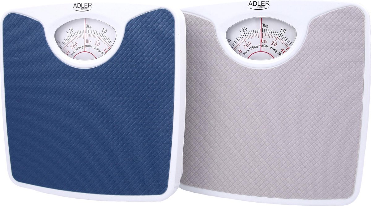 Adler Ad 8151w - Personenweegschaal - Analoog - - Wit