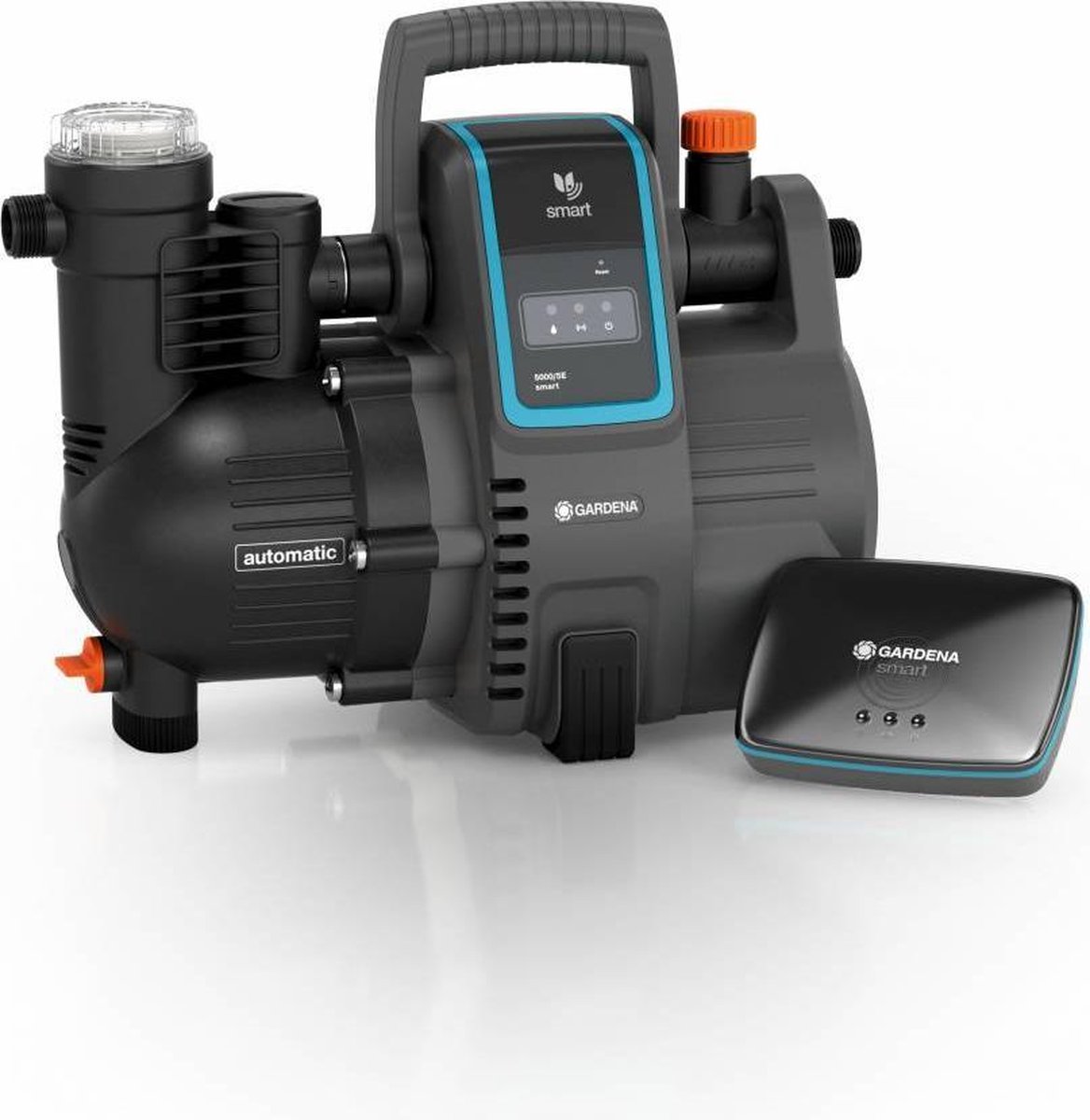 GARDENA Smart Electronic Pressure Pump 5000/5E Set - Negro