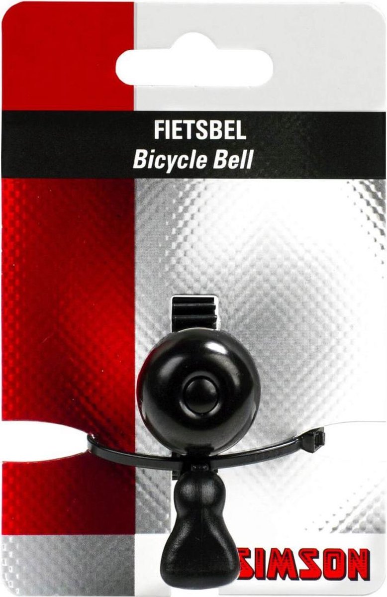 Simson Fietsbel Micro 23 Mm Koper - Zwart
