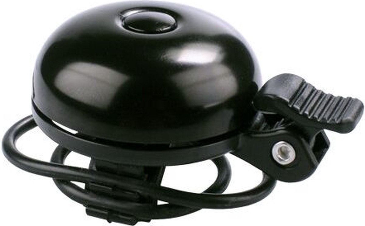 Simson Fietsbel Race 45 Mm 85 Db Aluminium - Zwart