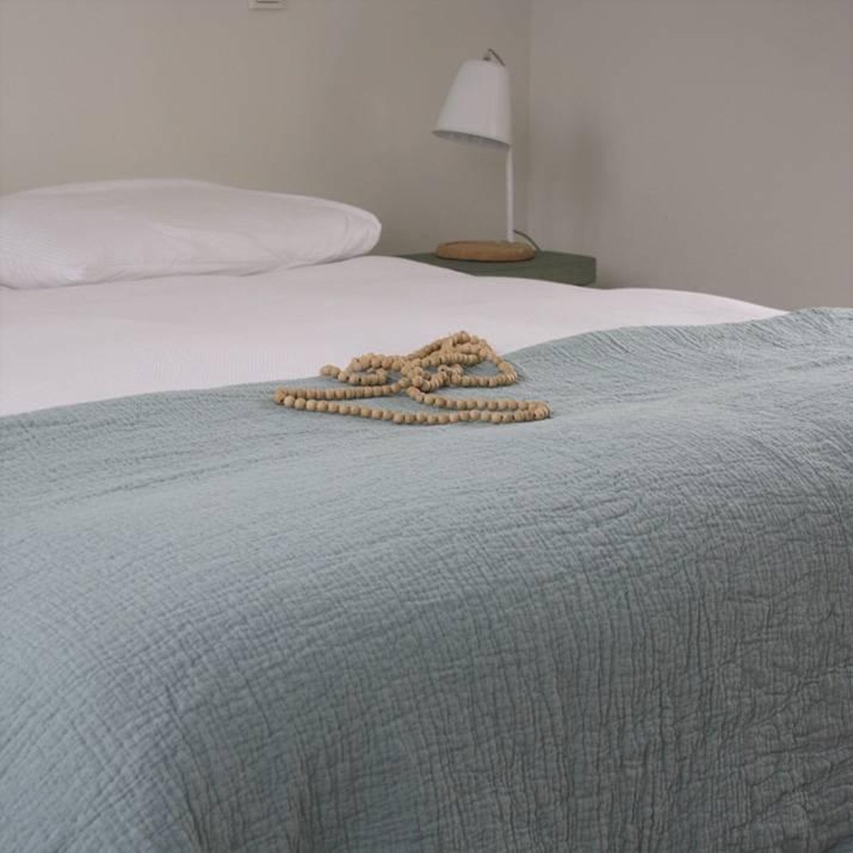 Town & Country Bedsprei Denver Stonewash 2 Persoons Bedsprei 260 X 260 Cm - Grijs