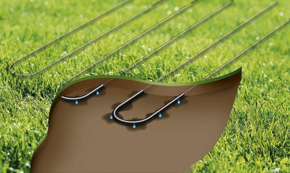 GARDENA Microdrip drupbuis ondergrond 50m - Grijs