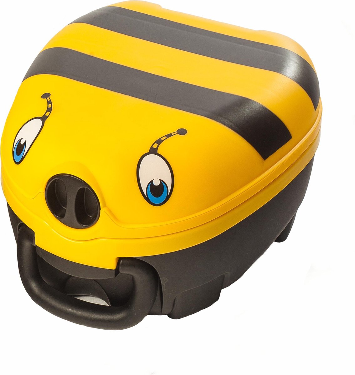 Jippie's Plaspotje My Carry Potty Bijtje 26 X 15 Cm/zwart - Geel