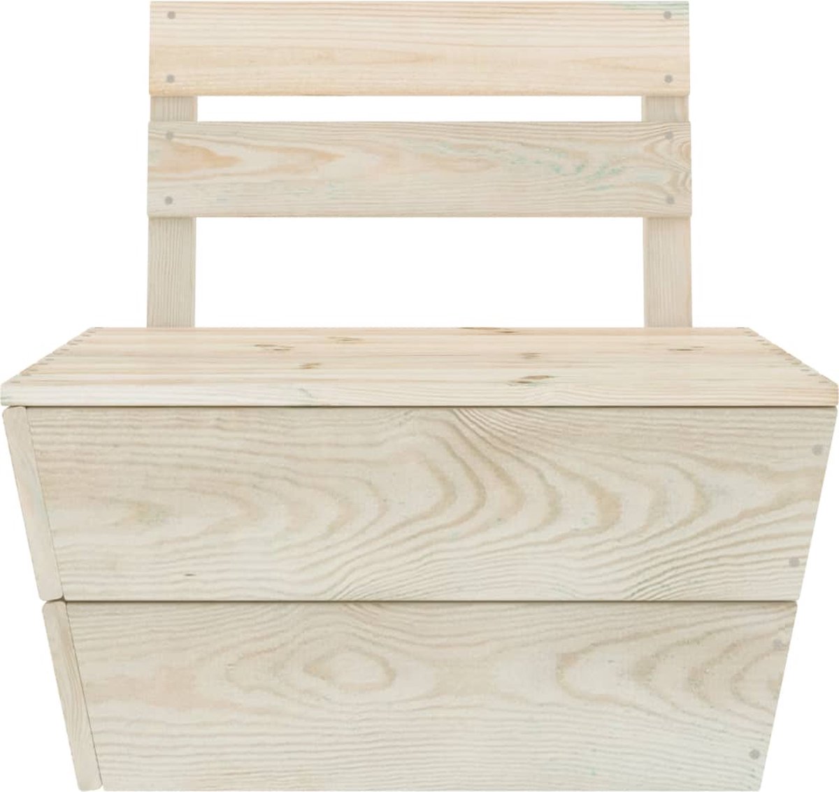 Vidaxl 6-delige Loungeset Pallet Geïmpregneerd Vurenhout - Beige