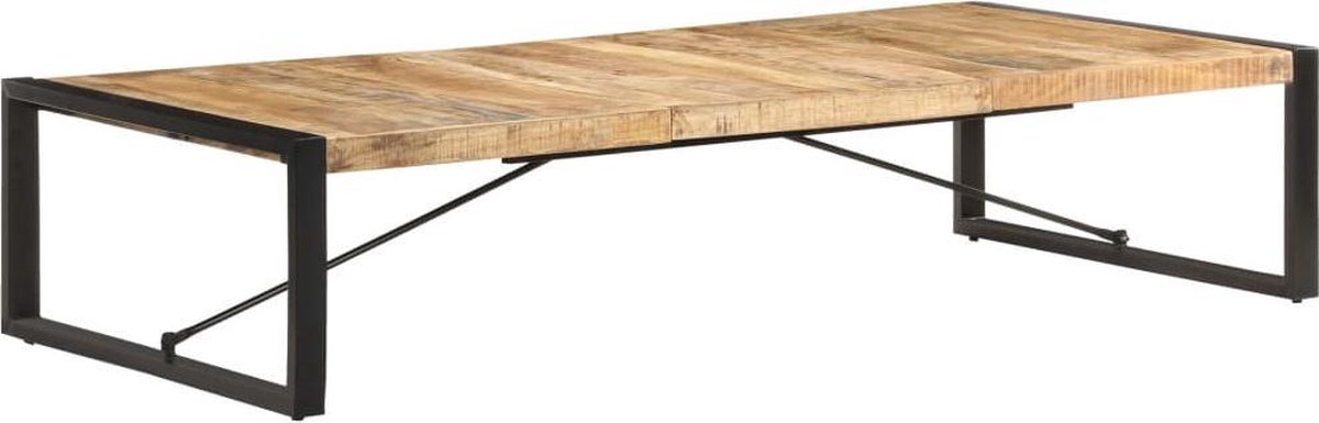 Vidaxl Salontafel 180x90x40 Cm Ruw Mangohout - Bruin