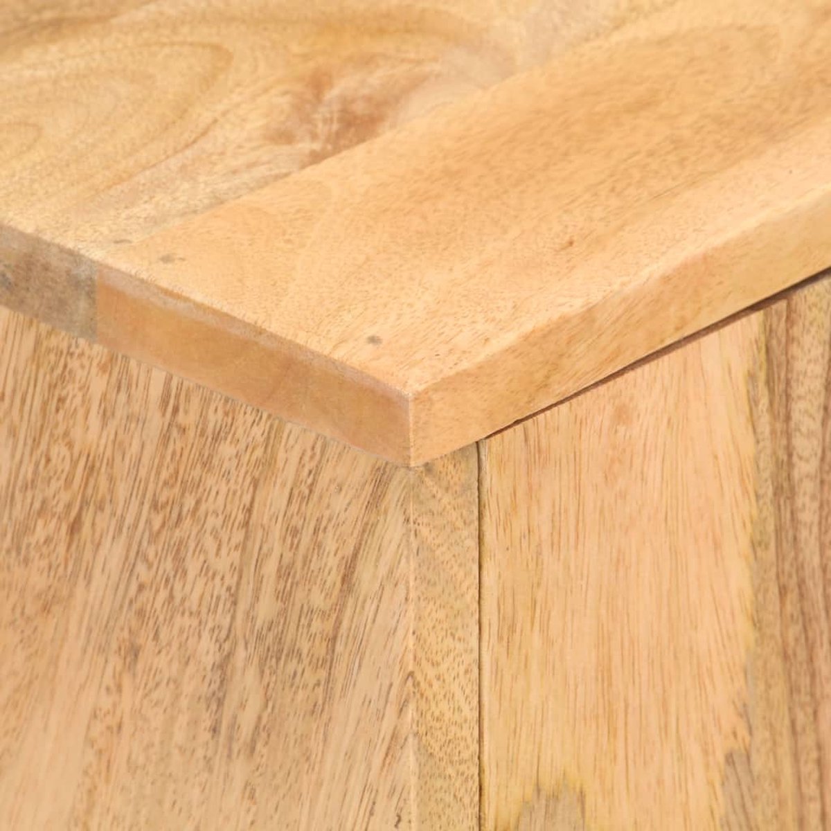 Vidaxl Dressoir 60x35x70 Cm Massief Mangohout - Bruin