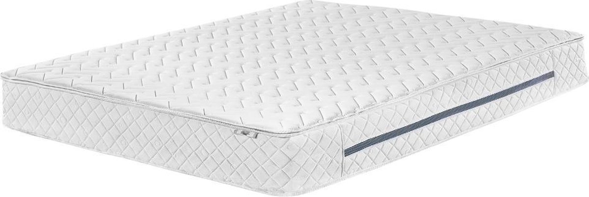 Beliani Glory Matras Polyester 200 X 180 Cm - Wit