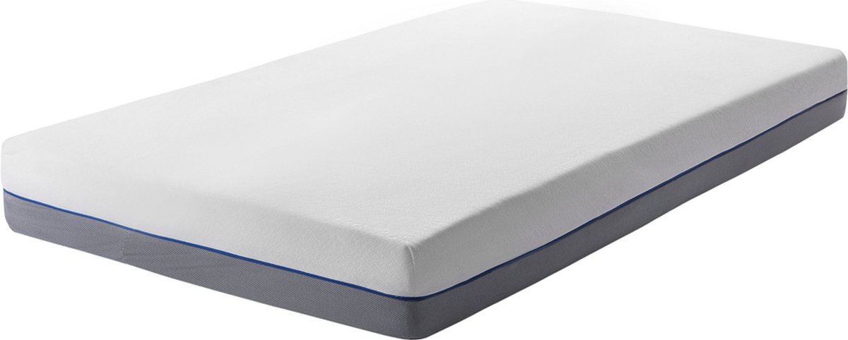 Beliani Glee Matras Polyester 200 X 90 Cm - Grijs