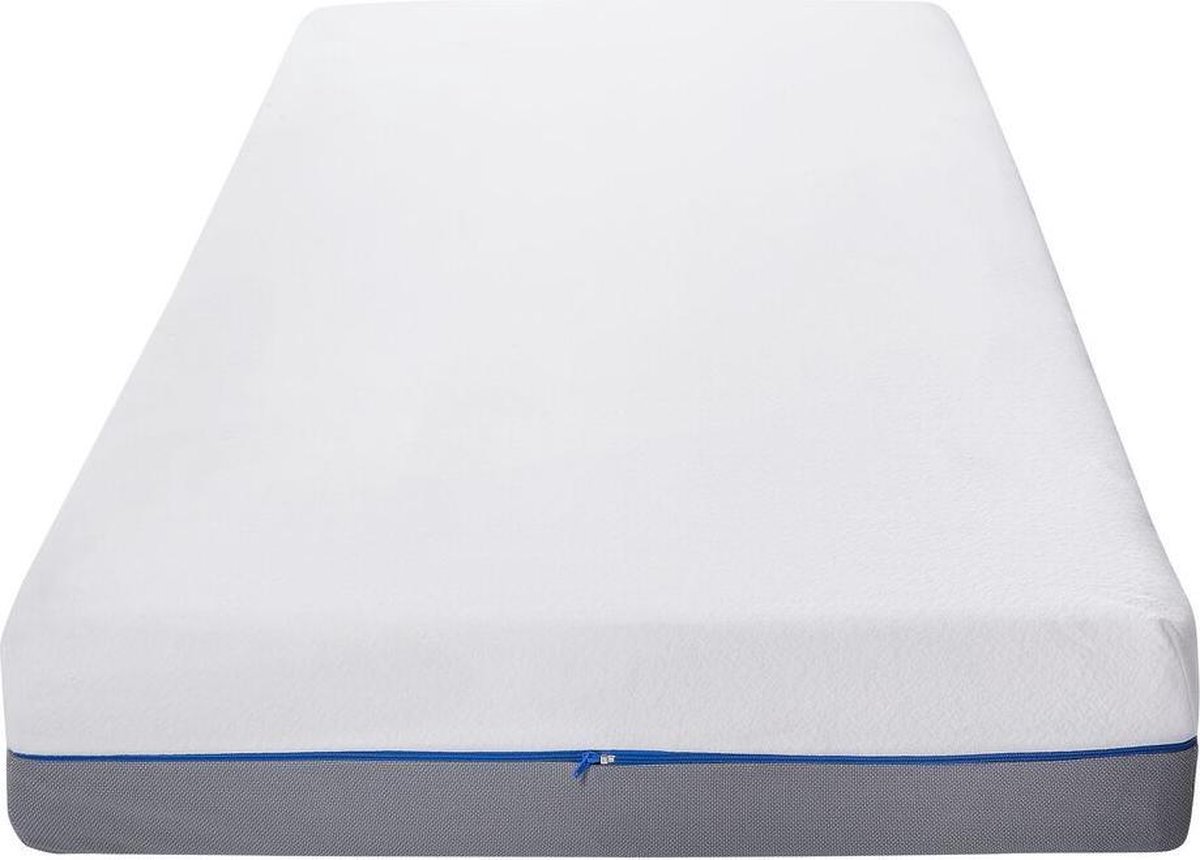 Beliani Glee Matras Polyester 200 X 160 Cm - Grijs