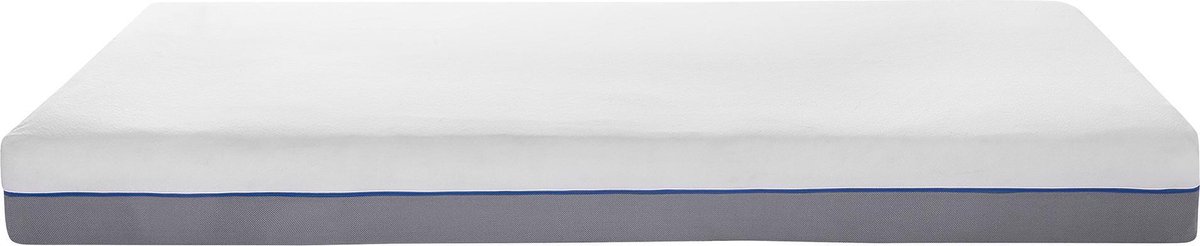 Beliani Glee Matras Polyester 200 X 160 Cm - Grijs