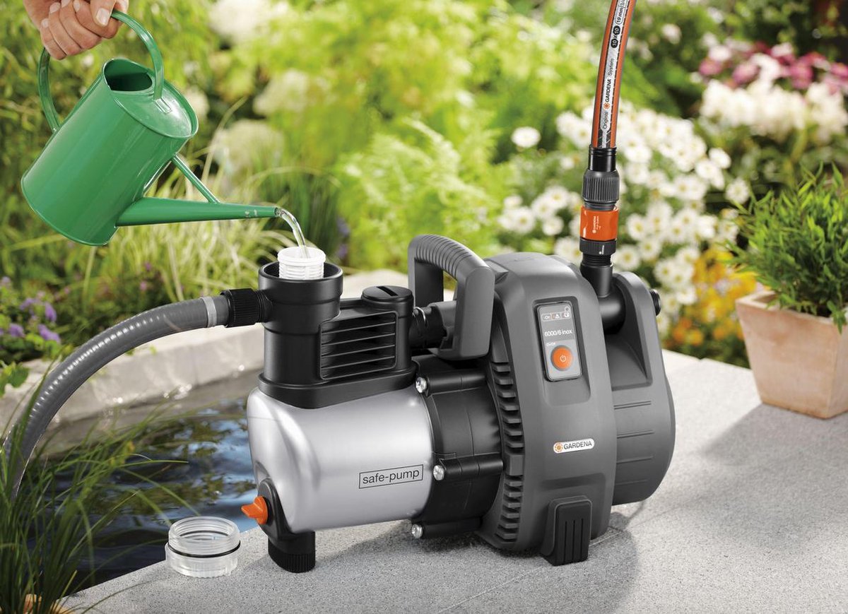 GARDENA Beproeiingspomp Premium 6000/6 Inox | 1300 Watt | 6000 l/h