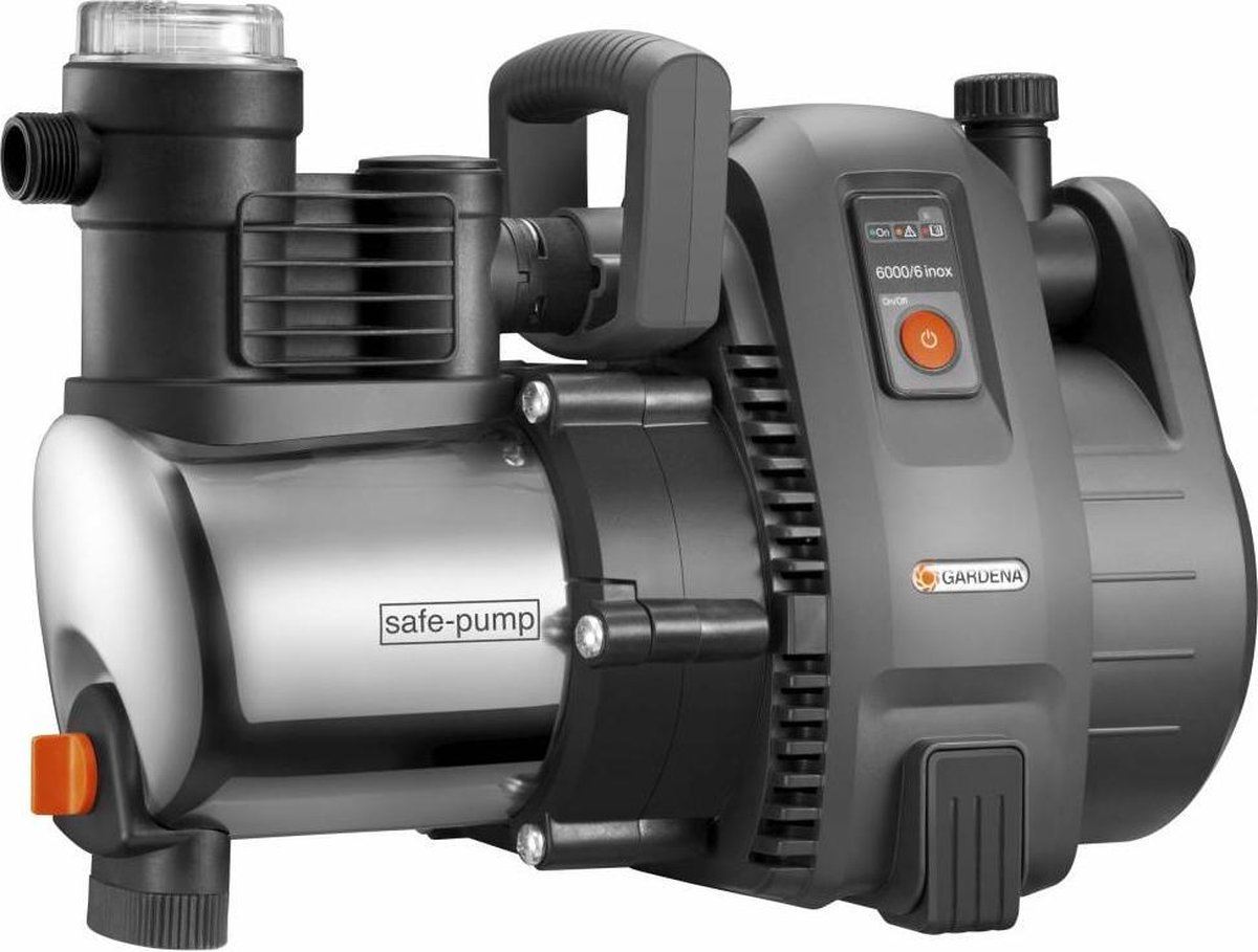 GARDENA Beproeiingspomp Premium 6000/6 Inox | 1300 Watt | 6000 l/h