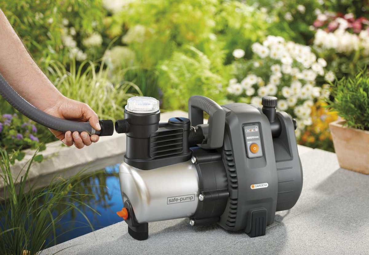 GARDENA Beproeiingspomp Premium 6000/6 Inox | 1300 Watt | 6000 l/h