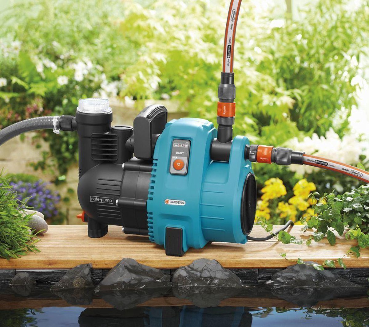 GARDENA Beproeiingspomp Comfort 5000/5 | 1300 Watt | 5000 l/h