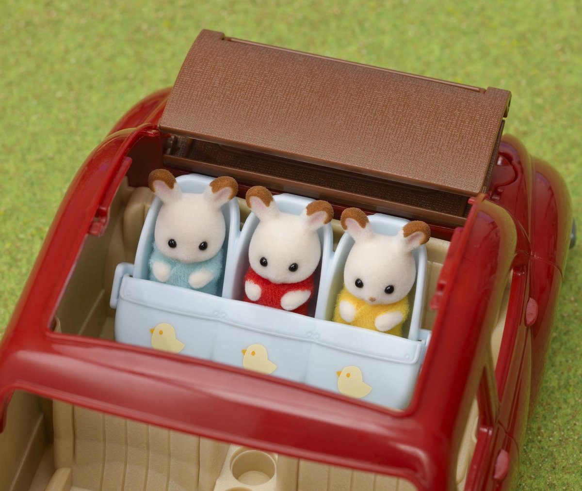 Sylvanian Families Wandelwagen Drieling