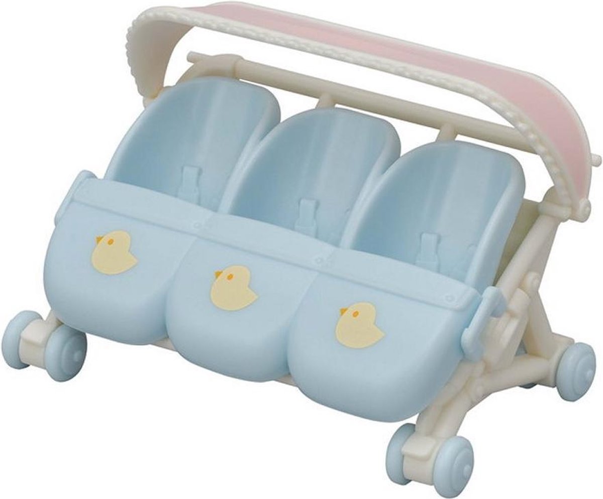 Sylvanian Families Wandelwagen Drieling