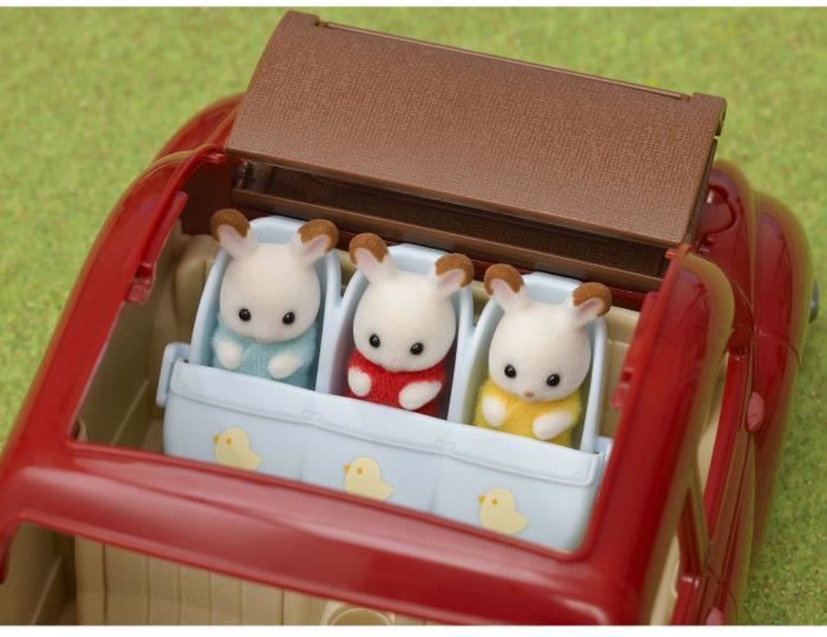 Sylvanian Families Wandelwagen Drieling