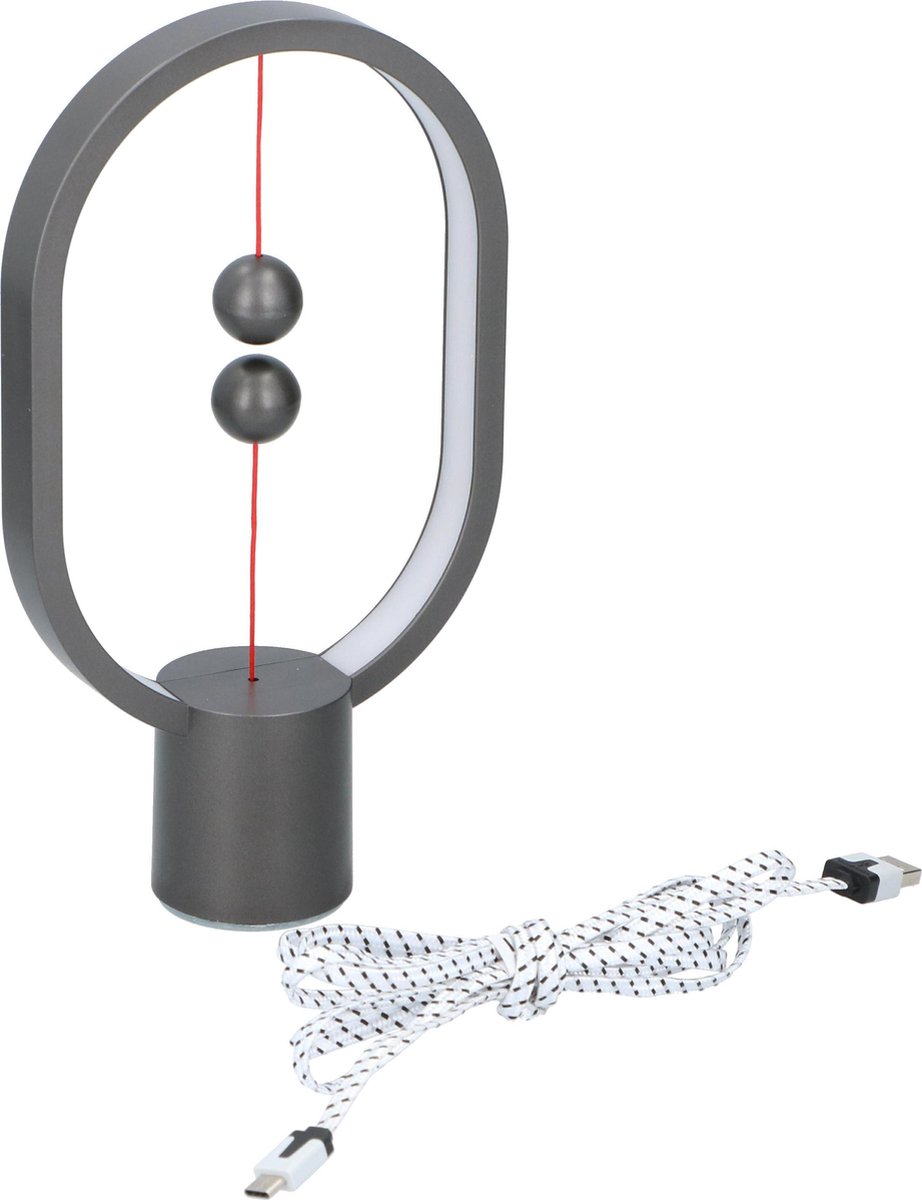 Grundig Balanslamp - Led - Magnetische Bediening - Grijs