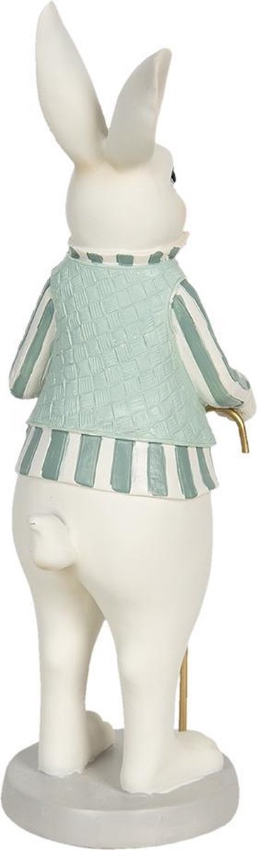 Clayre & Eef Decoratie Konijn Jongen - 12*9*31 Cm - Multi - Polyresin - - 6pr3145