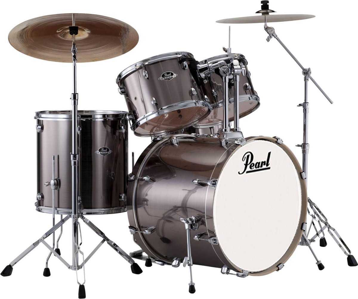Pearl EXX725SBR/C21 Export Smokey Chrome 5-delig drumstel
