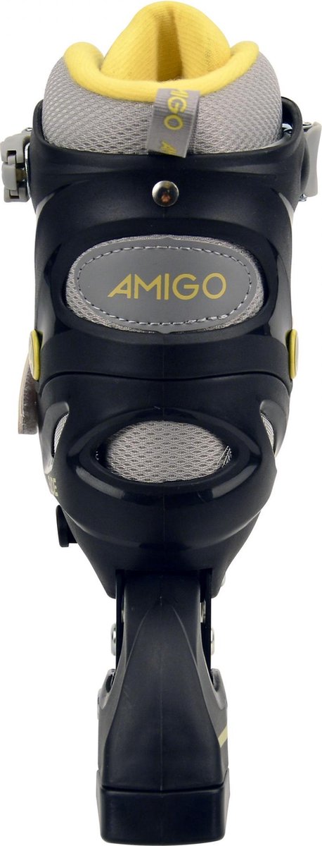 Amigo Skates 2-in-1 Slide Junior Polypropyleen/geel - Zwart