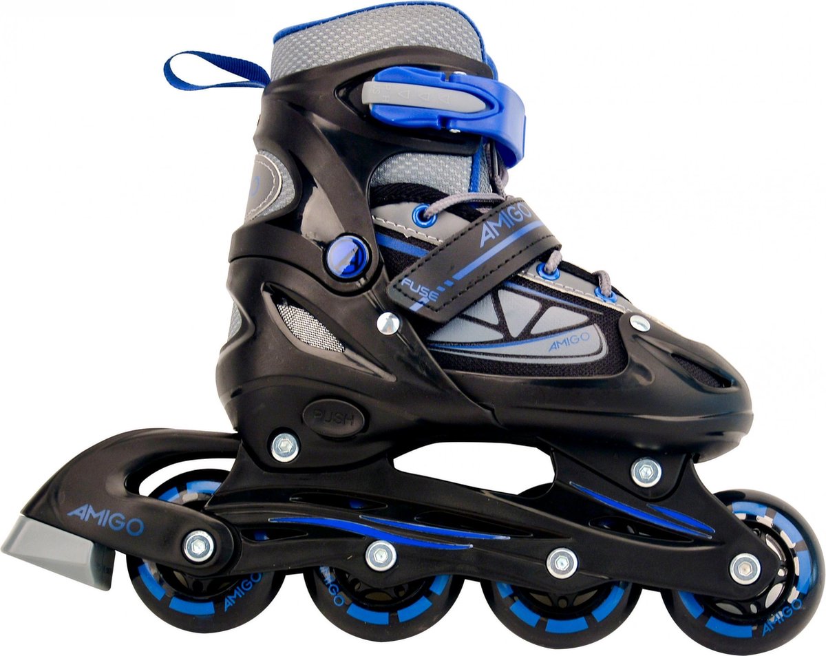 Amigo Inlineskates Fuse Jongens Polypropyleen/ - Zwart