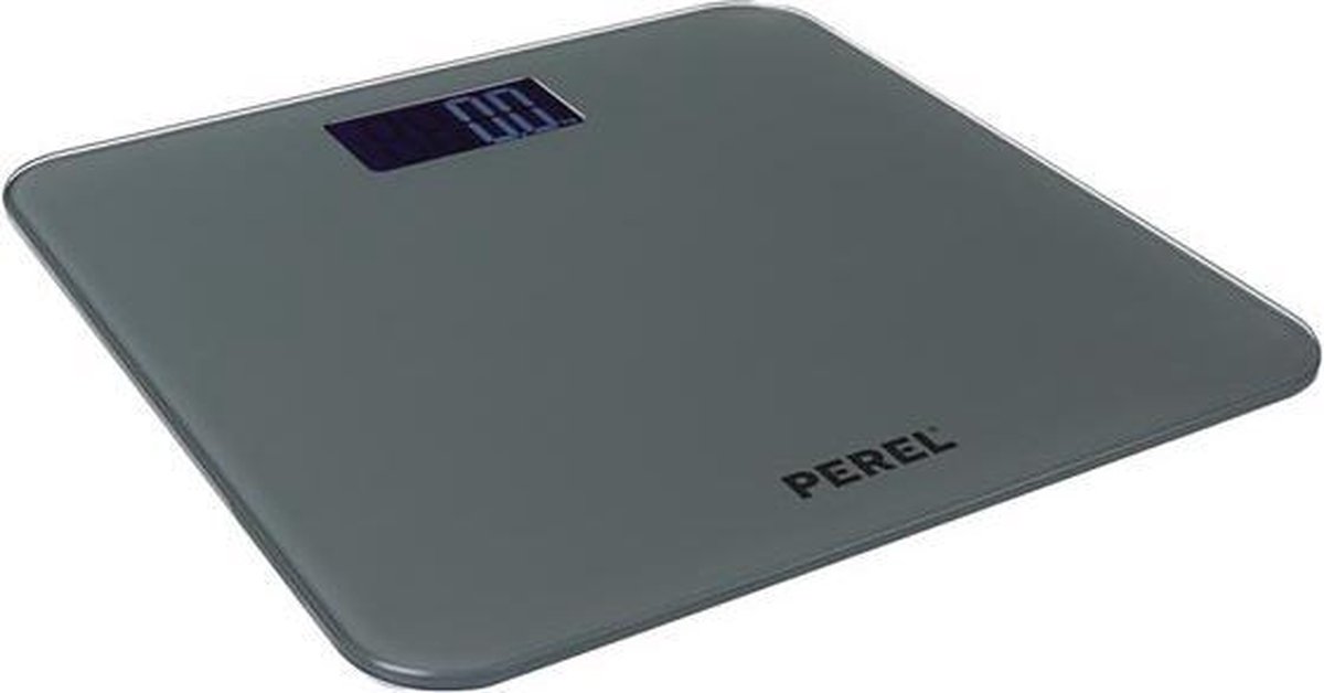 Perel Personenweegschaal Digitaal 180 Kg - Grijs