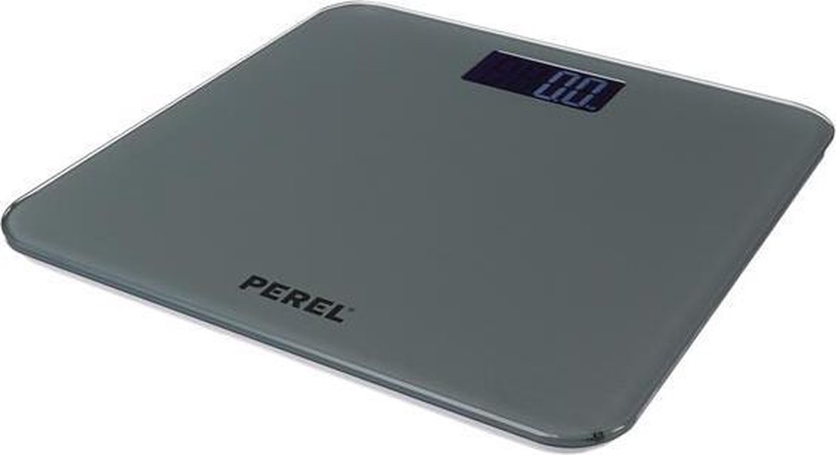 Perel Personenweegschaal Digitaal 180 Kg - Grijs