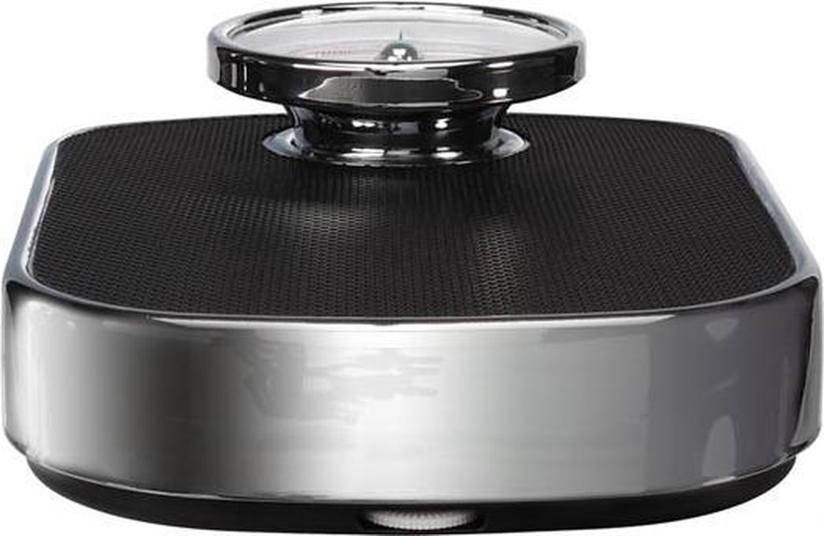 Perel Personenweegschaal Analoog 160 Kg - Zwart