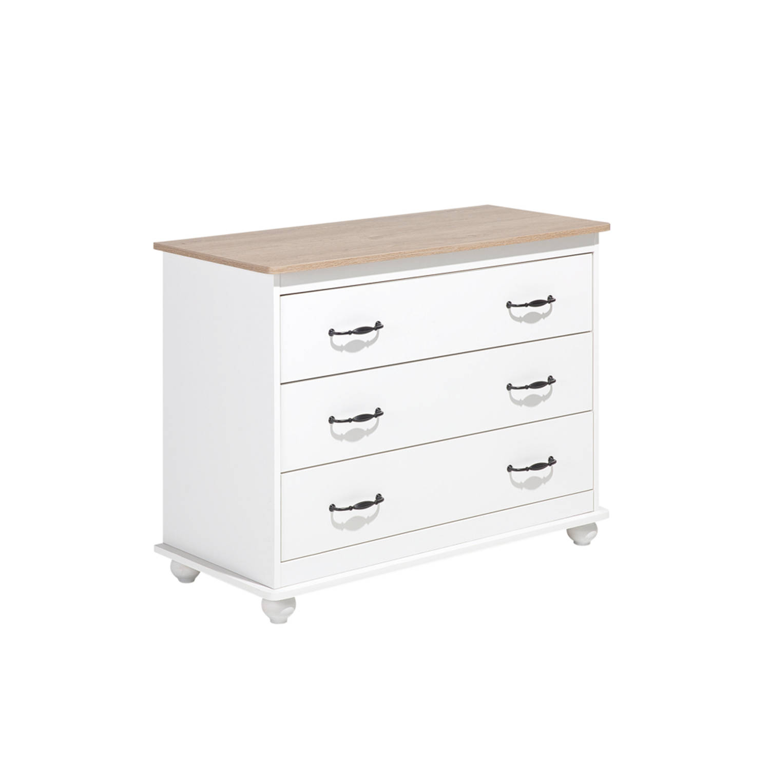 Beliani Everett Commode Mdf 45 X 100 Cm - Wit