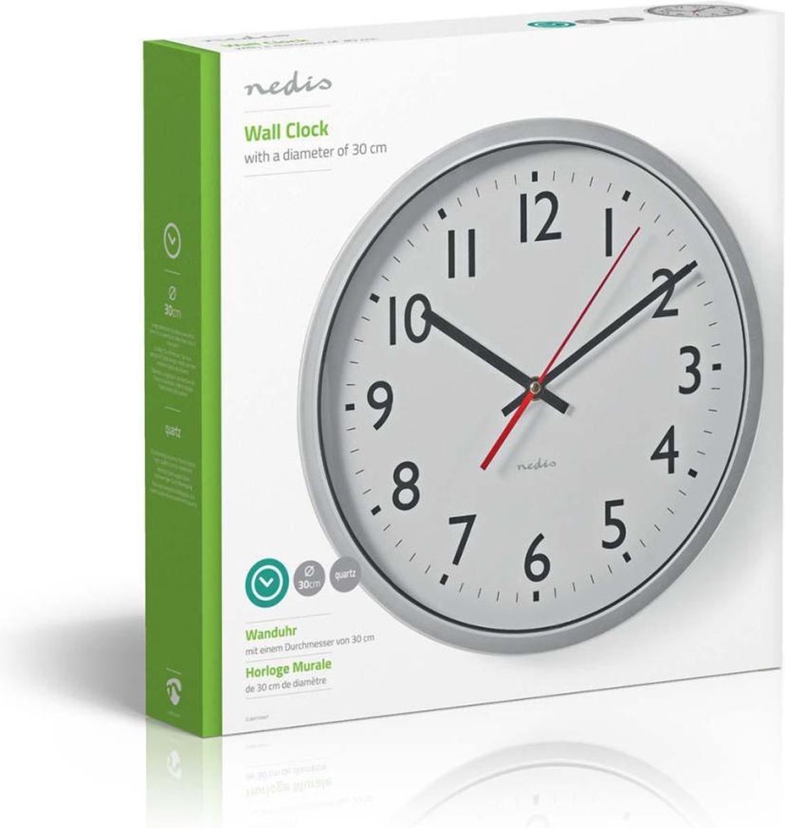 Nedis Wandklok