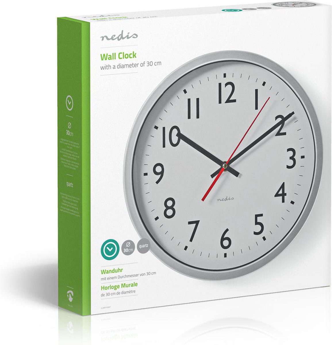 Nedis Wandklok