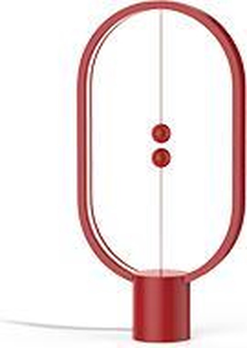 MikaMax Designnest Tafellamp Heng Balance 20 X 40 Cm/warm-wit - Rood