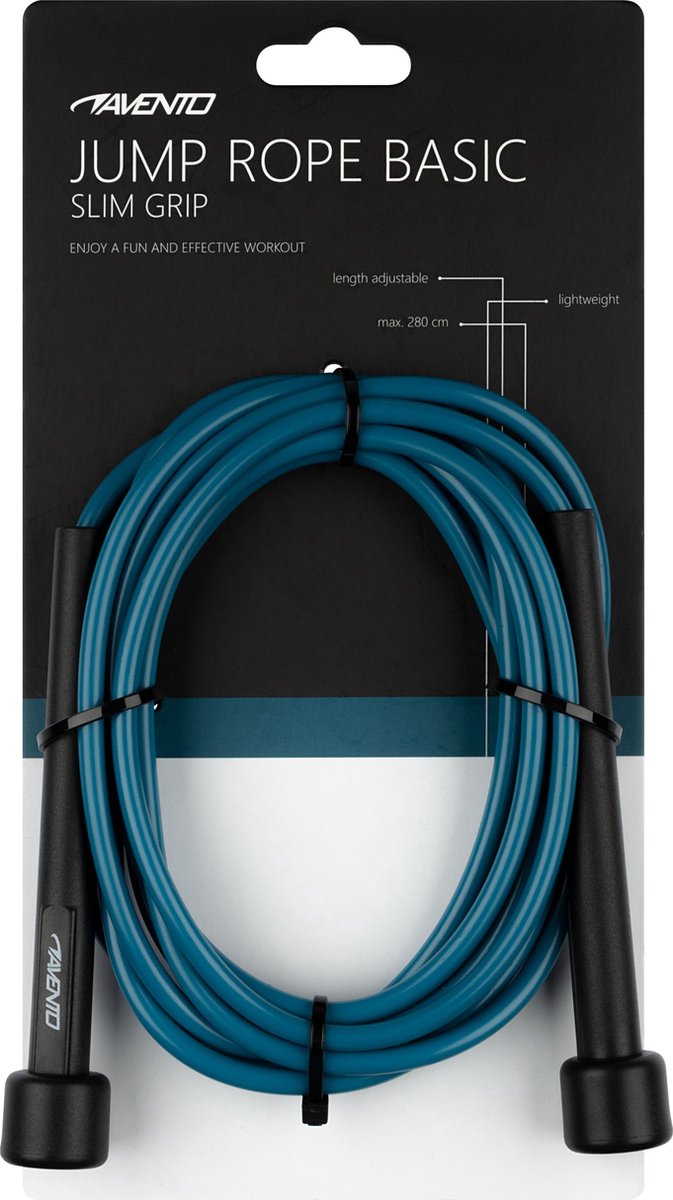 Avento Springtouw Basic 2,8 Meter Pvc - Blauw