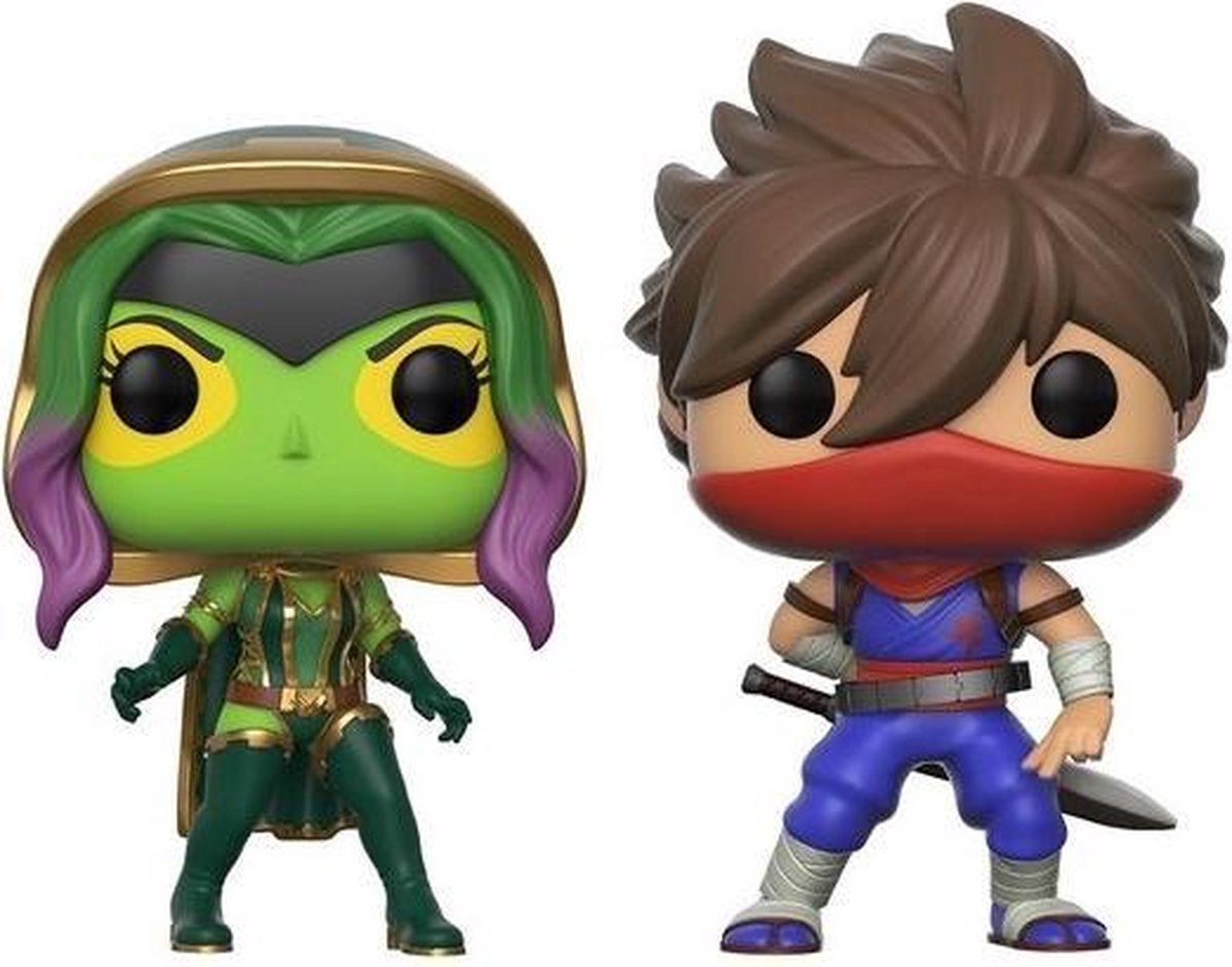 Funko 2 Beeldjes Pop! Marvel Vs Capcom: Gamora Vs Strider